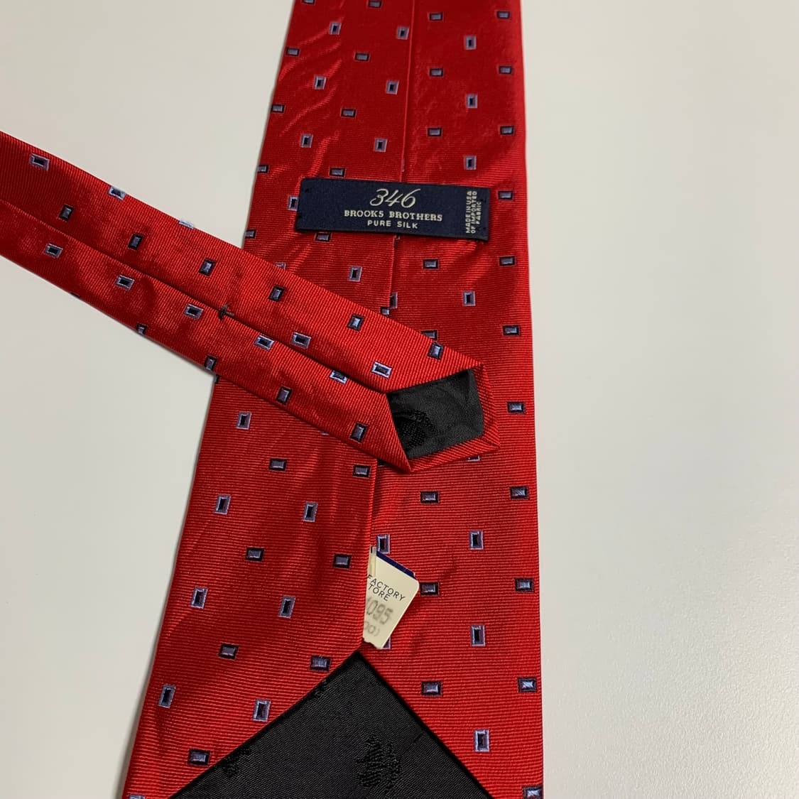 브룩스브라더스 새상품급 넥타이 명품 100실크 결혼식 혼주넥타이 S등급 상품이미지7