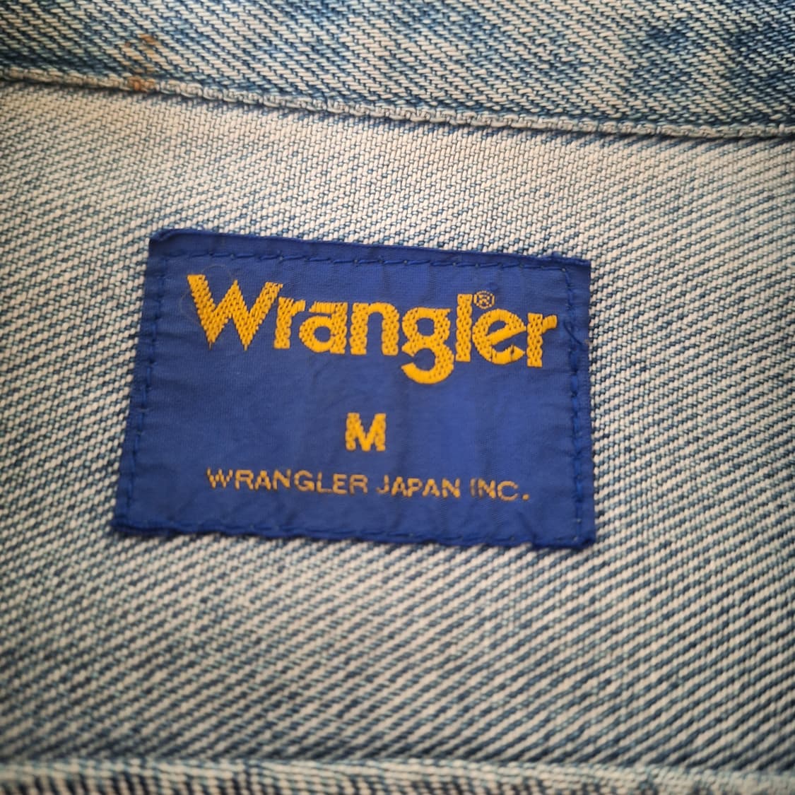 (M)90s 랭글러 124mj 데님자켓 상품이미지3