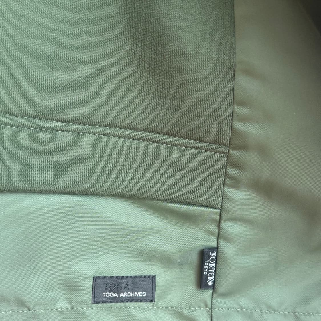 [M] Toga x Porter Half zip sweatshirt 상품이미지5