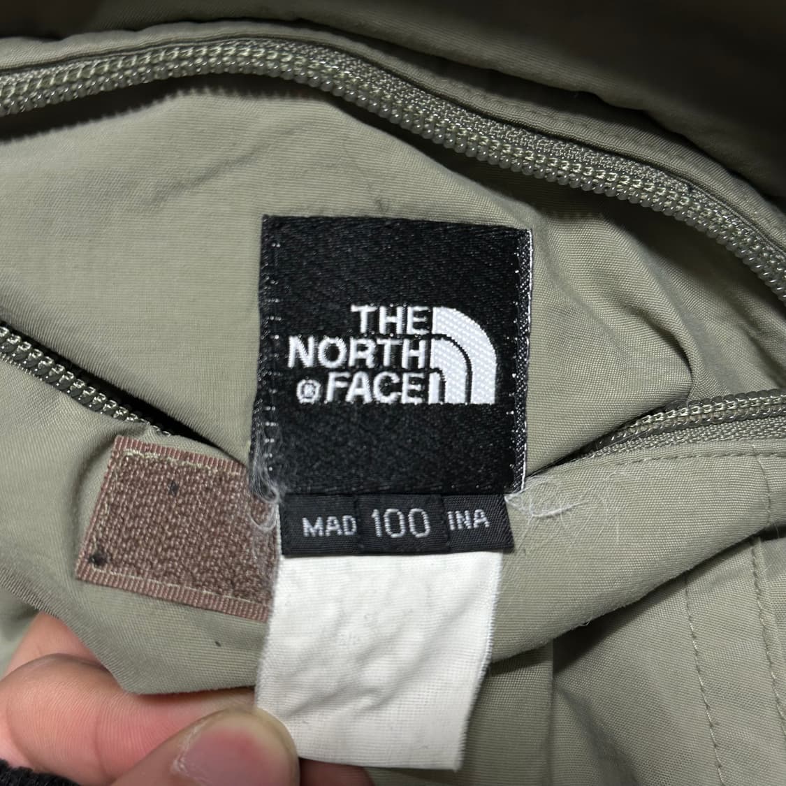 100 노스페이스 그레이 플리스 리버시블 베스트 상품이미지6