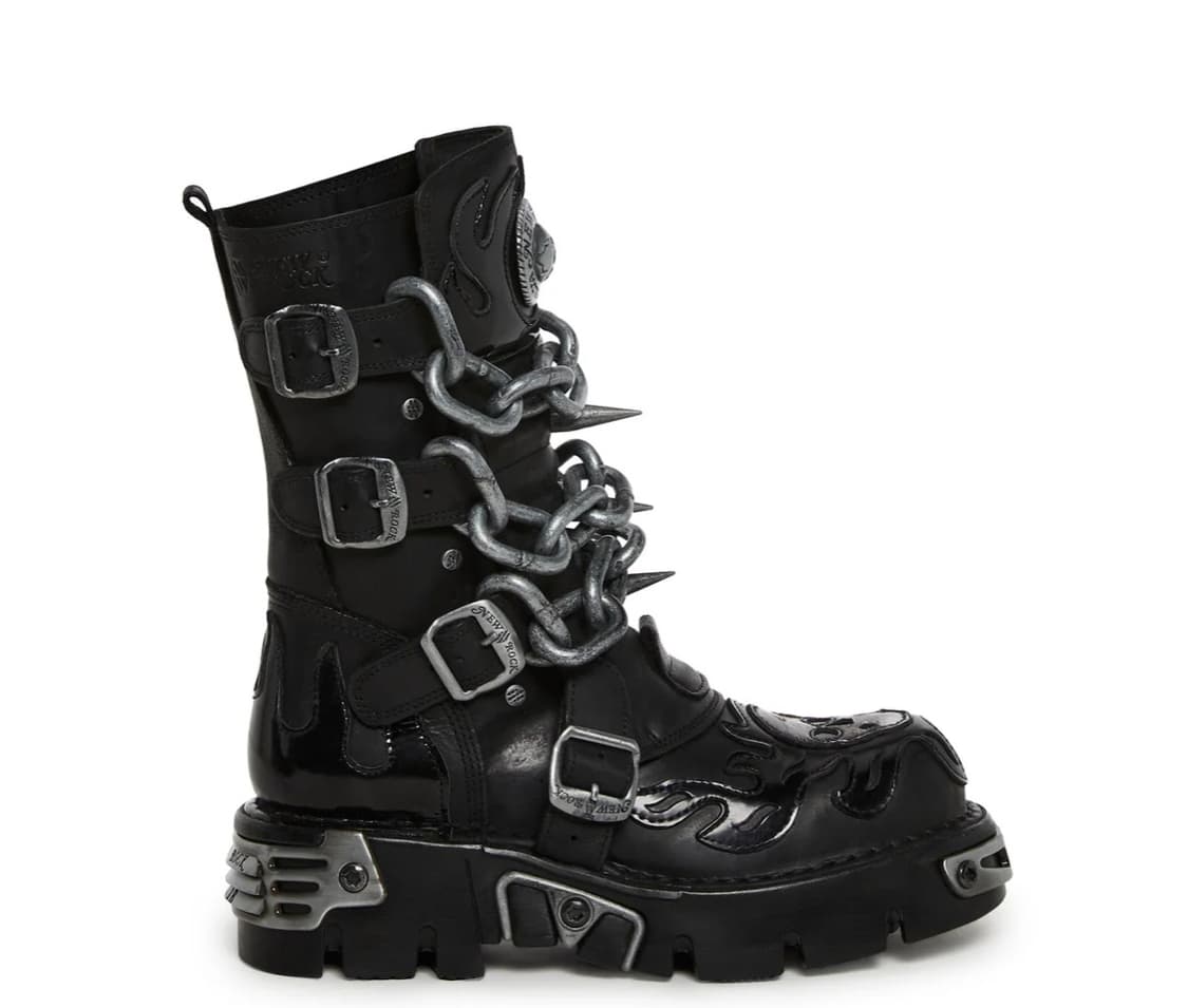 뉴락 체인 부츠 상품이미지1