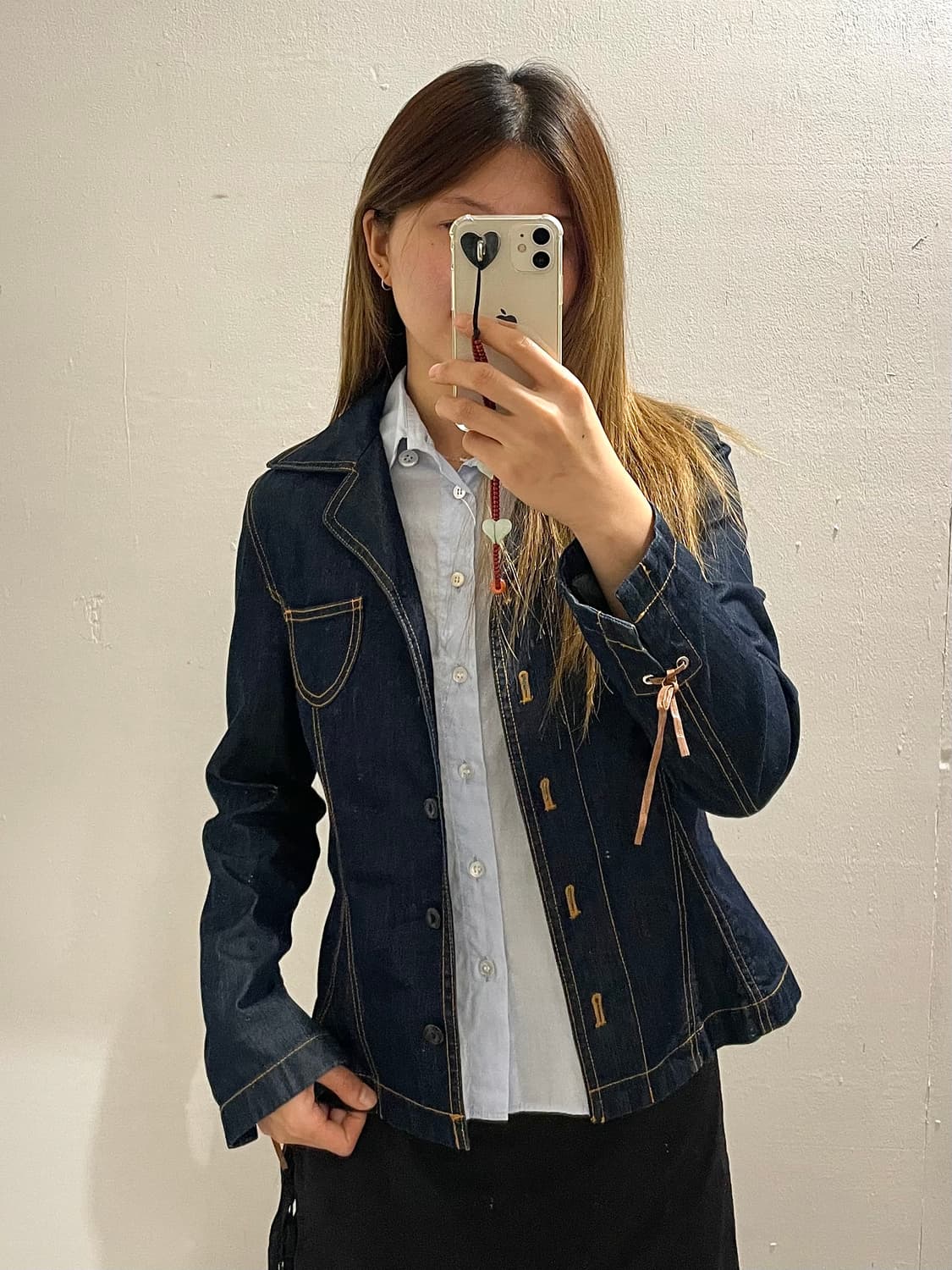 COURREGES y2k denim jacket 상품이미지2