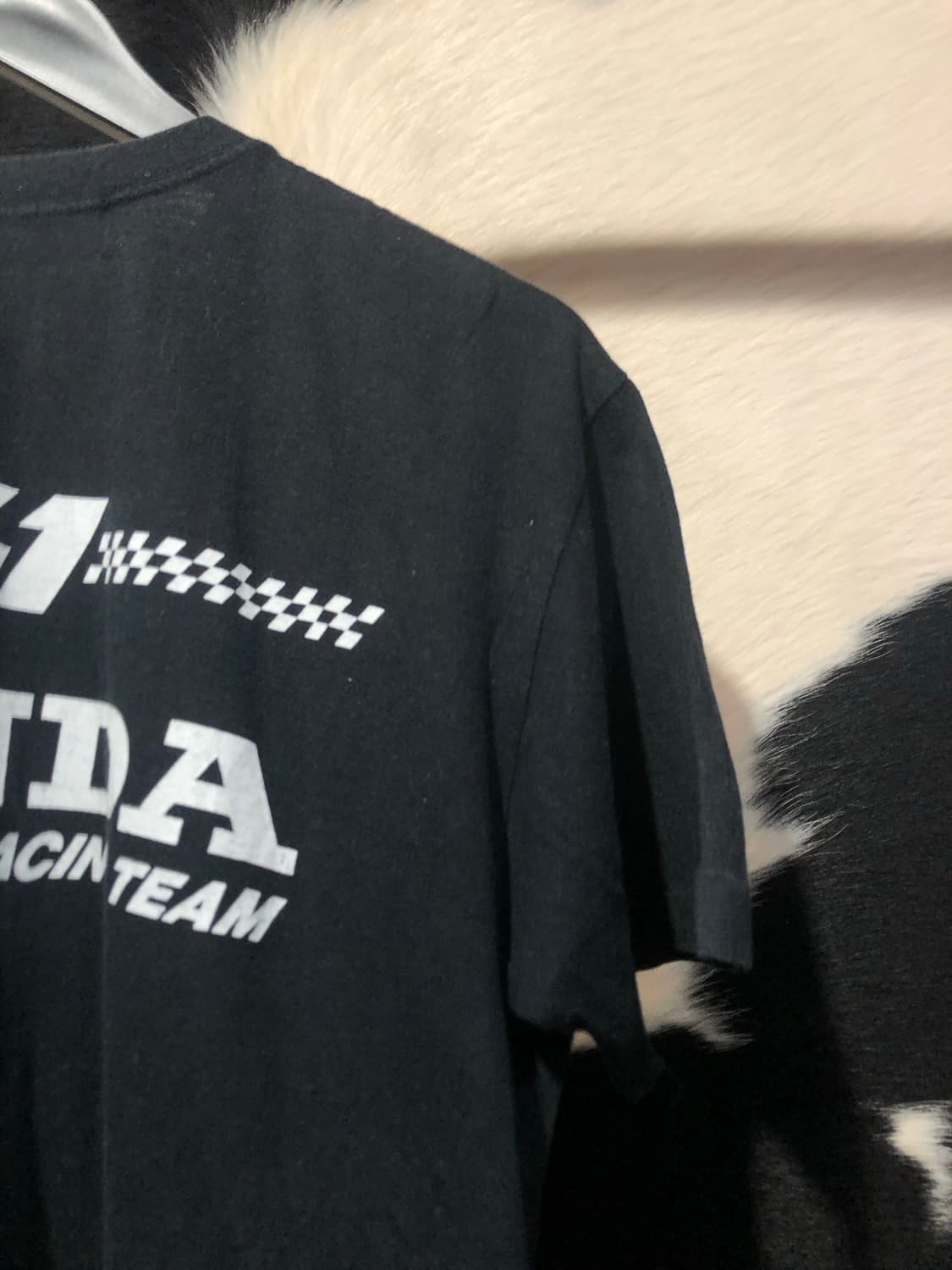 Honda 프린팅 블랙 반팔  상품이미지9