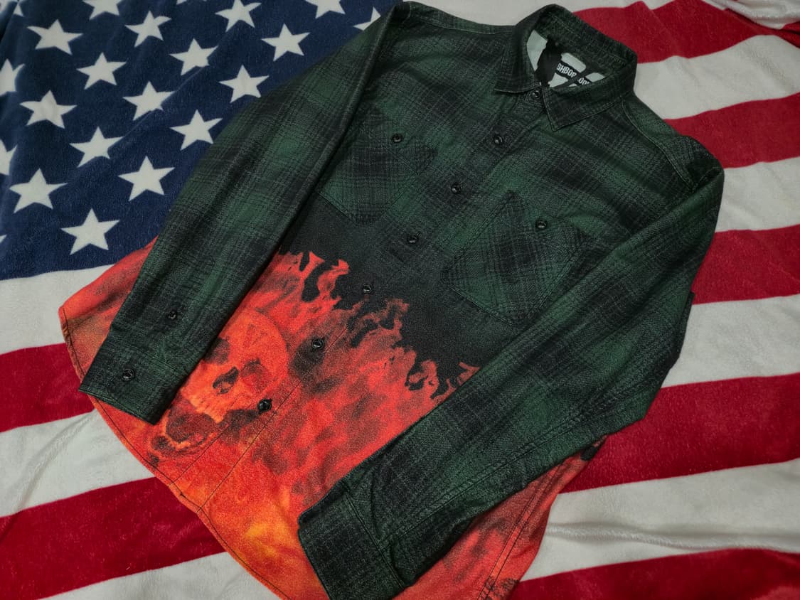 네이버후드 브이론 럼버스 플란넬 셔츠 자켓 상품이미지2