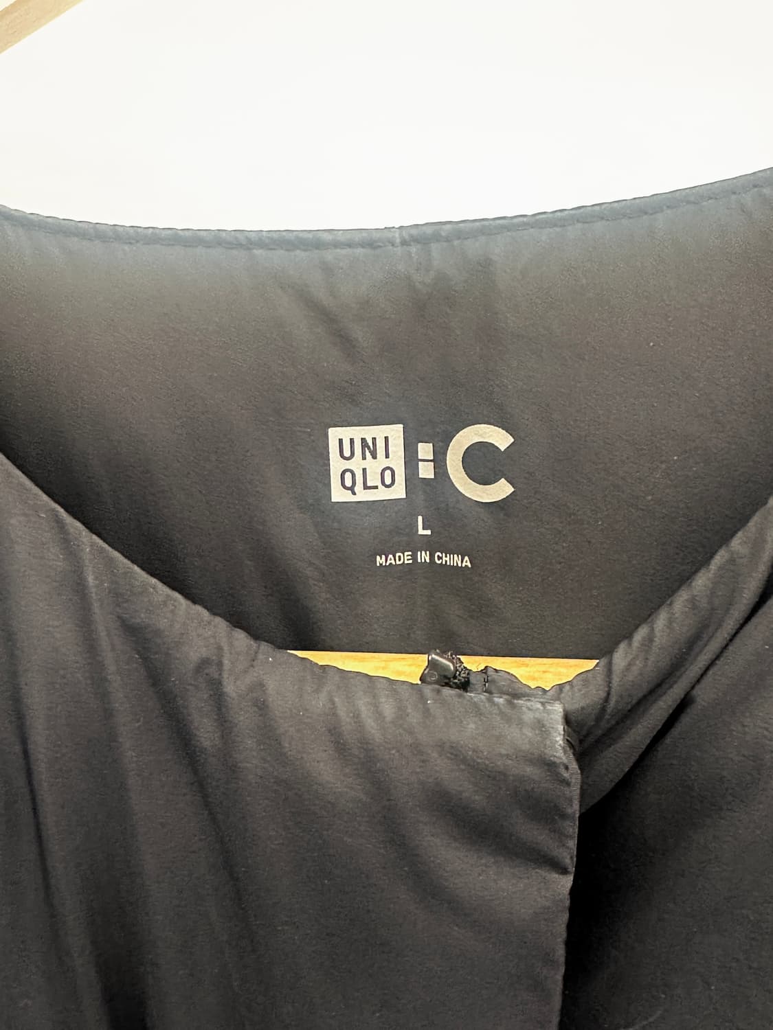 유니클로 C 라이트다운재킷 경량패딩 블랙 L 상품이미지6