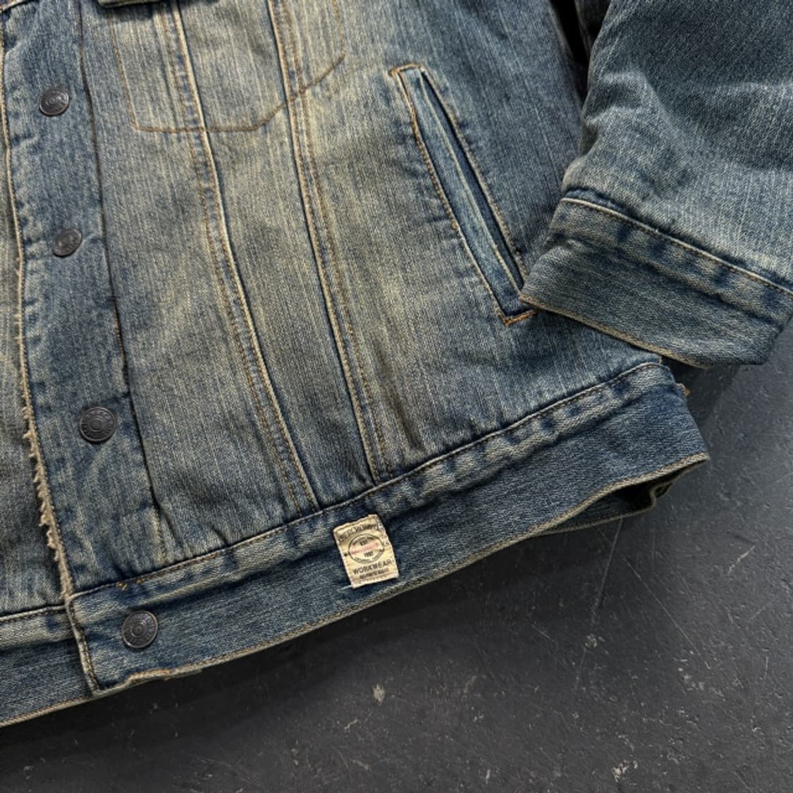 95-100 아베크롬비 쉐르파 데님 자켓 상품이미지3