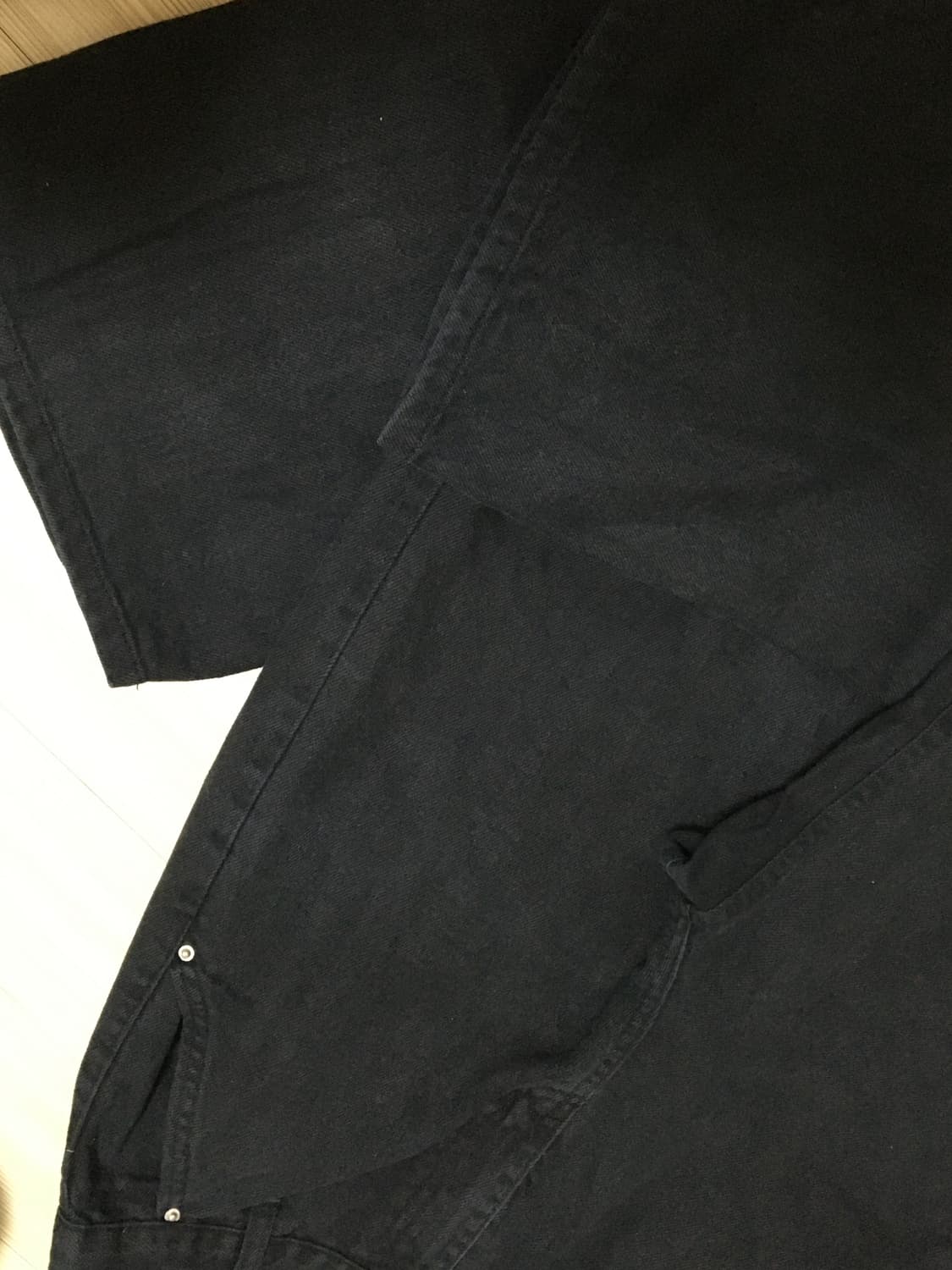 블랙 코튼팬츠 상품이미지4