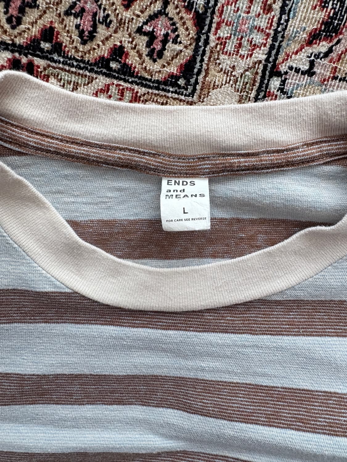 Ends and means 앤드앤드민즈 스트라이프티 상품이미지2