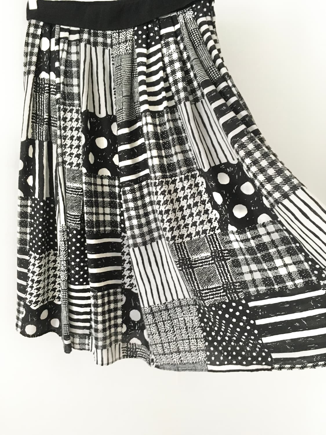 multi pattern skirt 상품이미지5