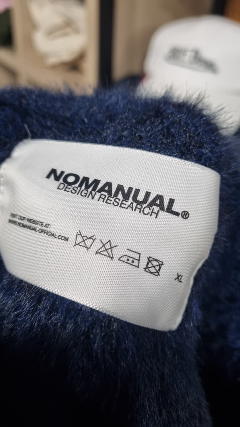 노메뉴얼 남성용 니트(헤어리) xL(가슴반품54, 총장62) 거의새거 상품이미지3