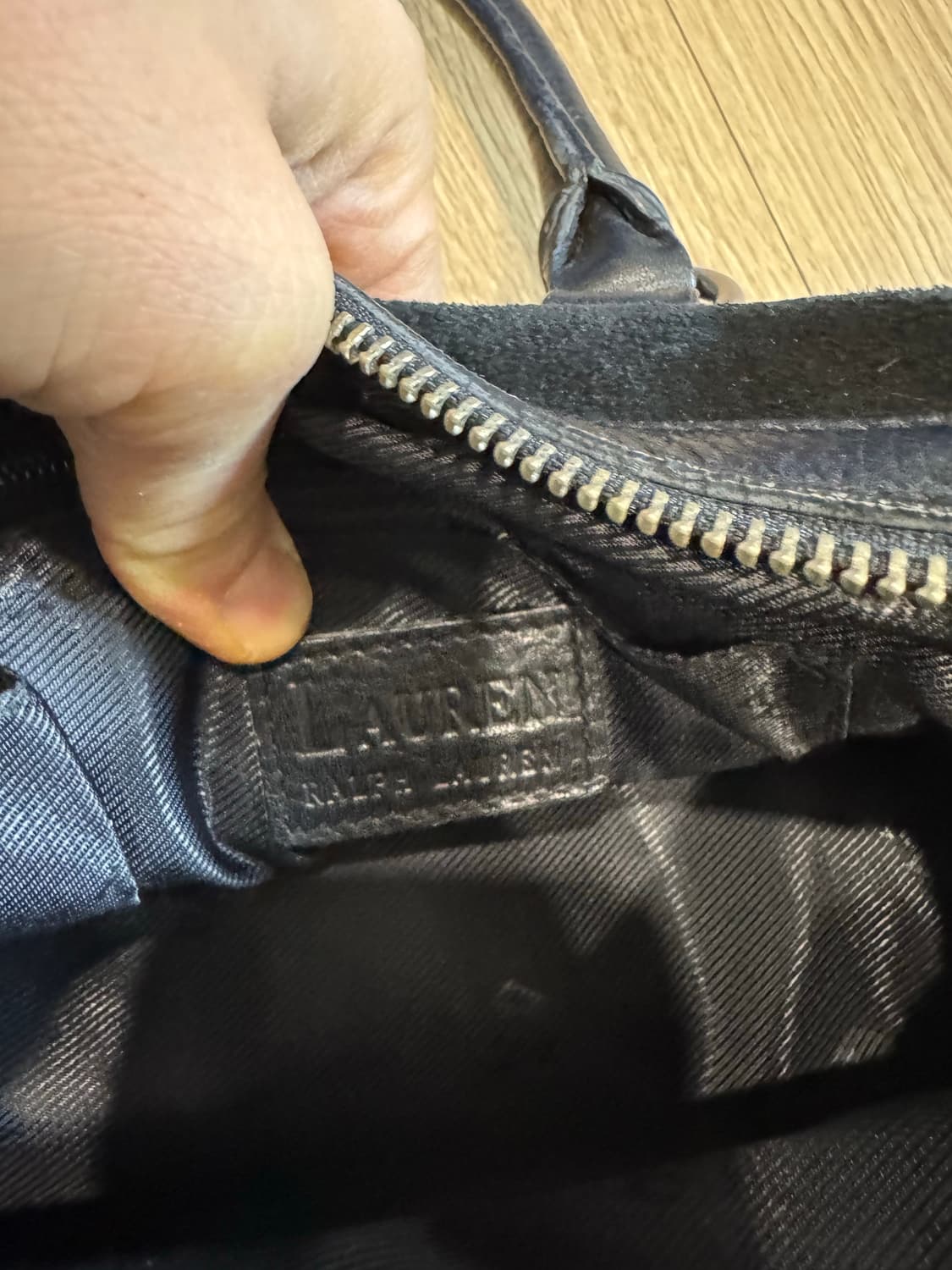 로렌랄프로렌 스웨이드 백 상품이미지2