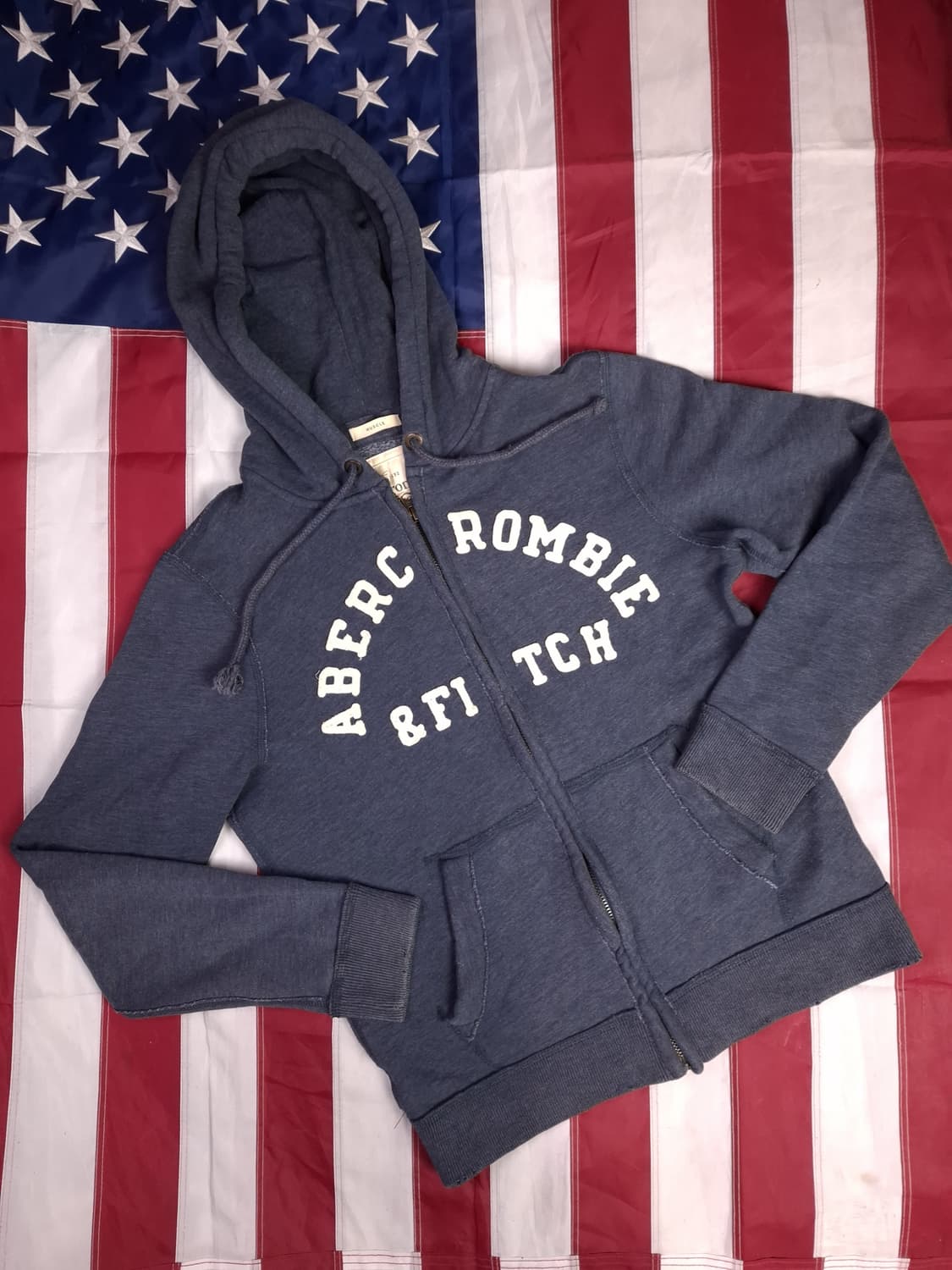 오리지날 아베크롬비 빈티지 데미지 후드 자켓 상품이미지2