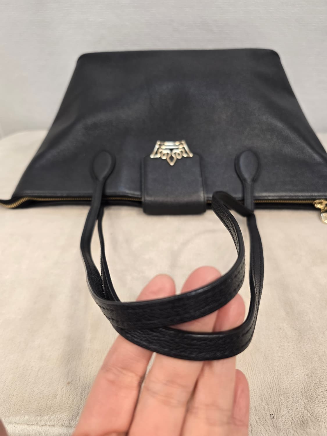 제이에스티나 블랙 숄더백 쇼퍼백 가방 상품이미지5