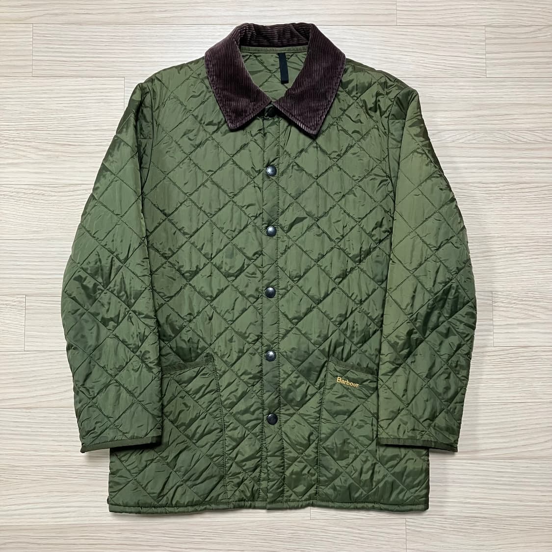 바버 리데스데일 퀼팅 자켓 올리브 상품이미지2
