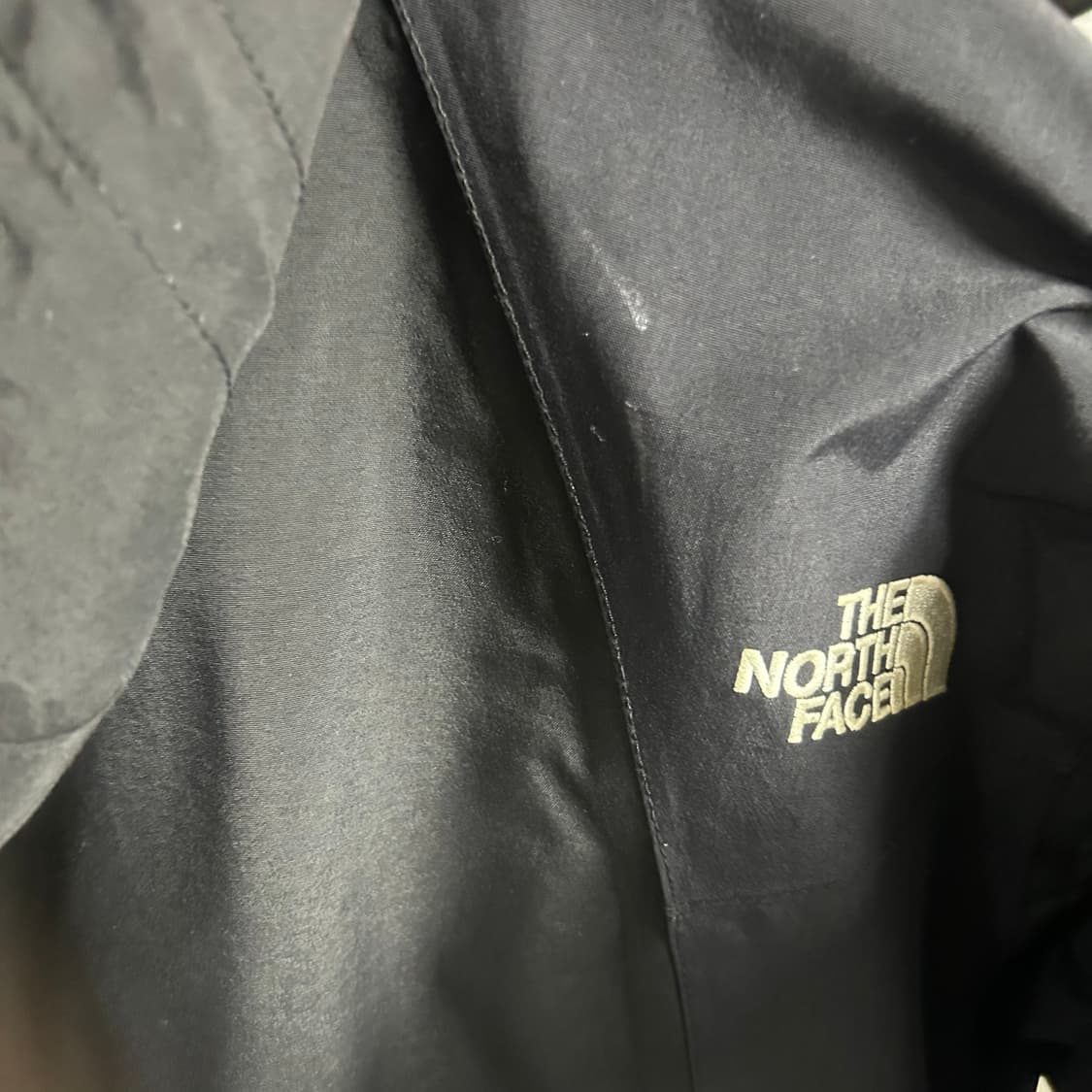 The North Face 써밋 고어텍스 블랙 후드 바람막이 상품이미지4