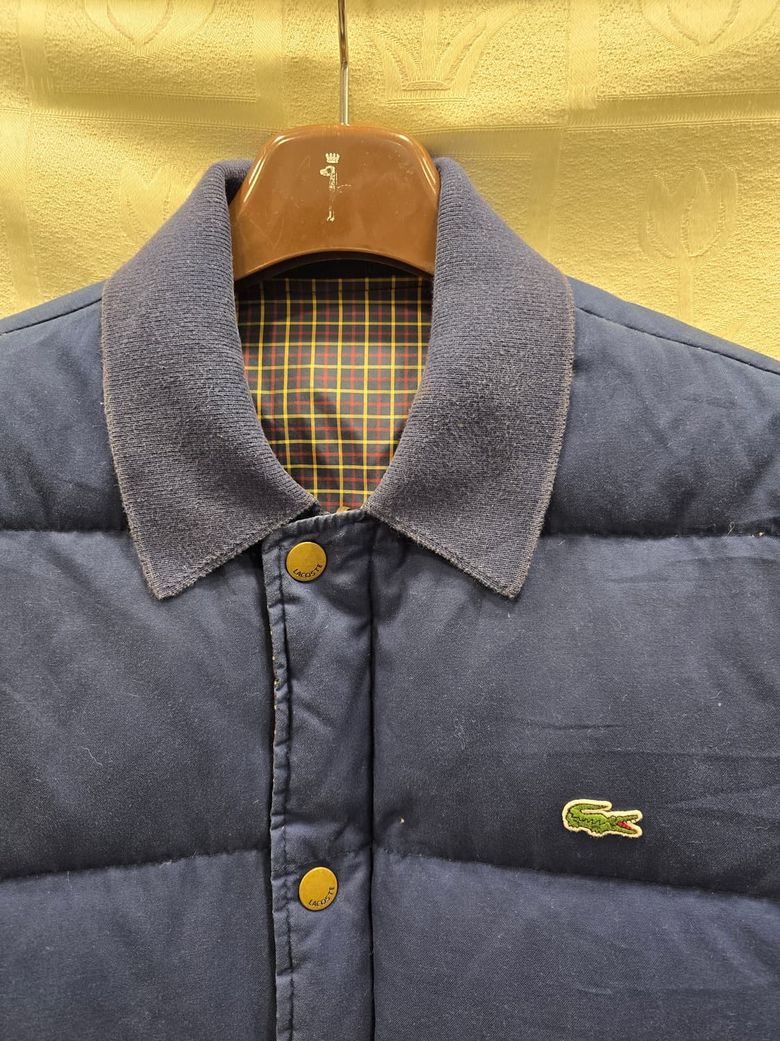 라코스테 남성 양면 다운패딩 자켓 S 상품이미지3