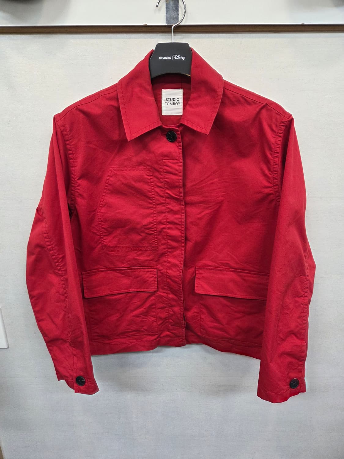 스튜디오 톰보이 프렌치 워크 코튼 자켓 프리 상품이미지1