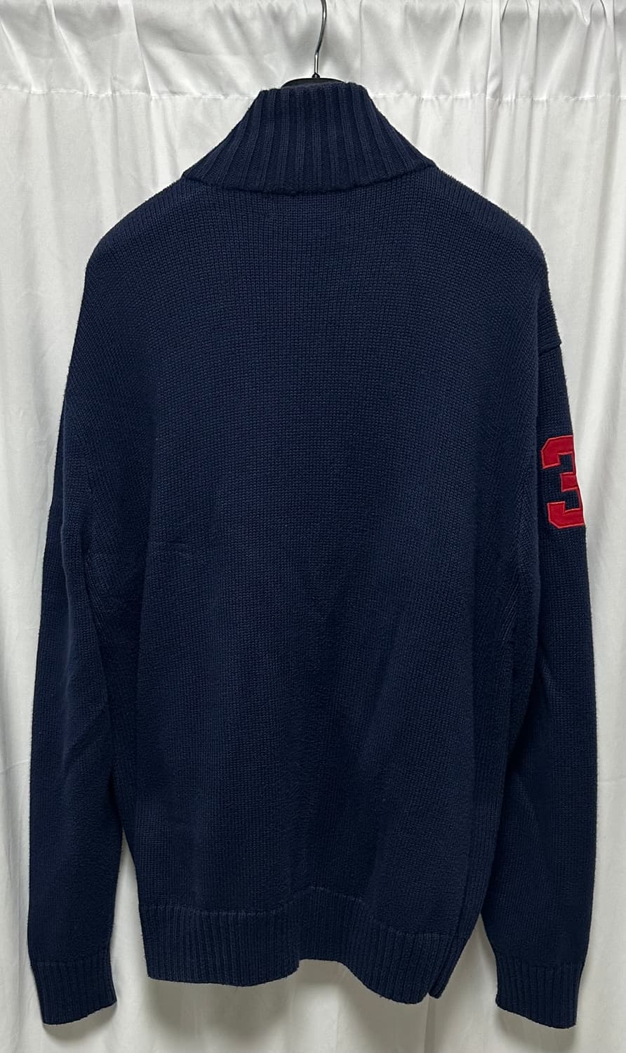 no.88폴로 랄프로렌 치프키프 뉴욕 니트 집업 네이비 xxl s급 상품이미지6