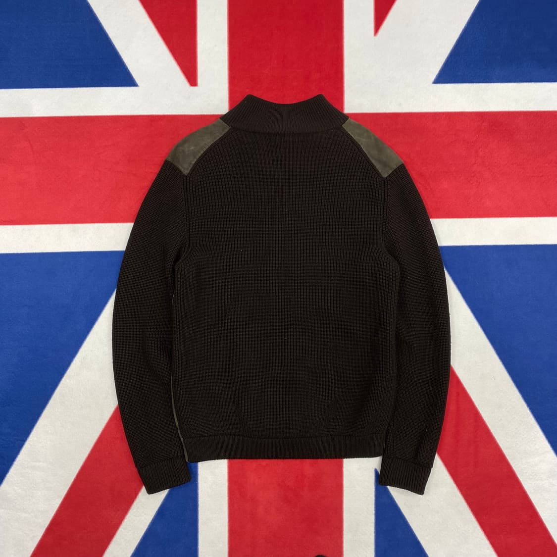 던힐 스웨이드 가디건 M  상품이미지6