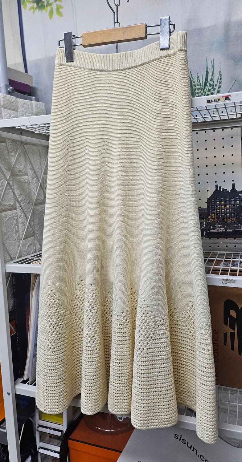 더캐시미어 여성 니트롱스커트 25 플레어스커트 AD14 상품이미지2