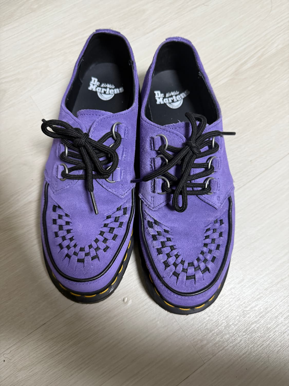 닥터마틴 램지 크리퍼 스웨이드 퍼플 260 상품이미지1