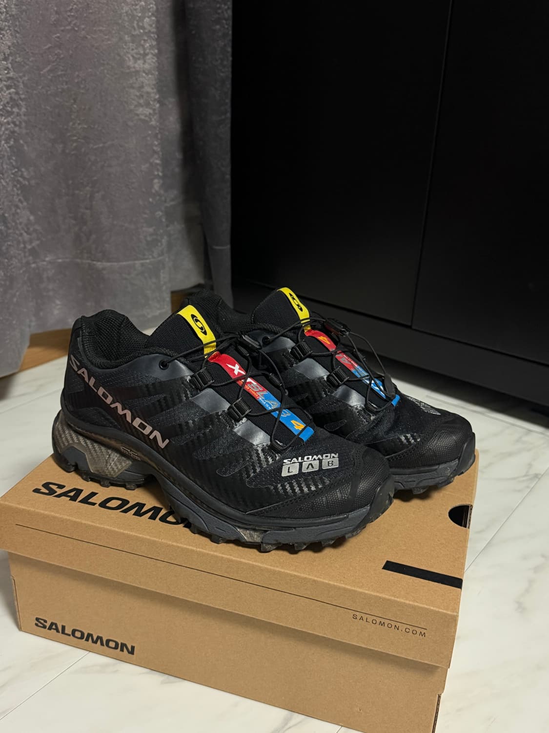 살로몬 xt-4 블랙 실버 메탈릭 (245) 최상급 상품이미지2