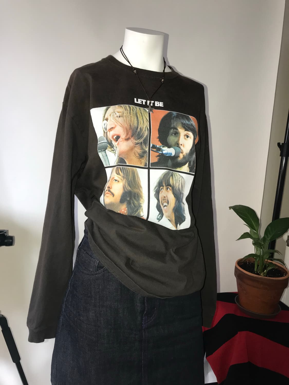 (UNISEX) THE BEATLES Let It Be Printing  상품이미지3