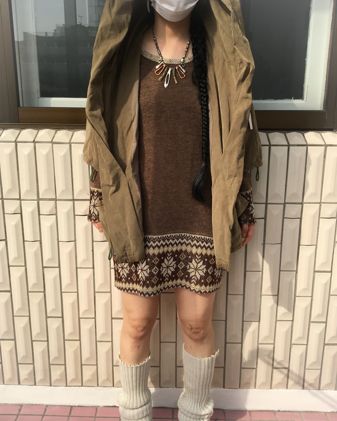 Big hood point jacket 상품이미지7