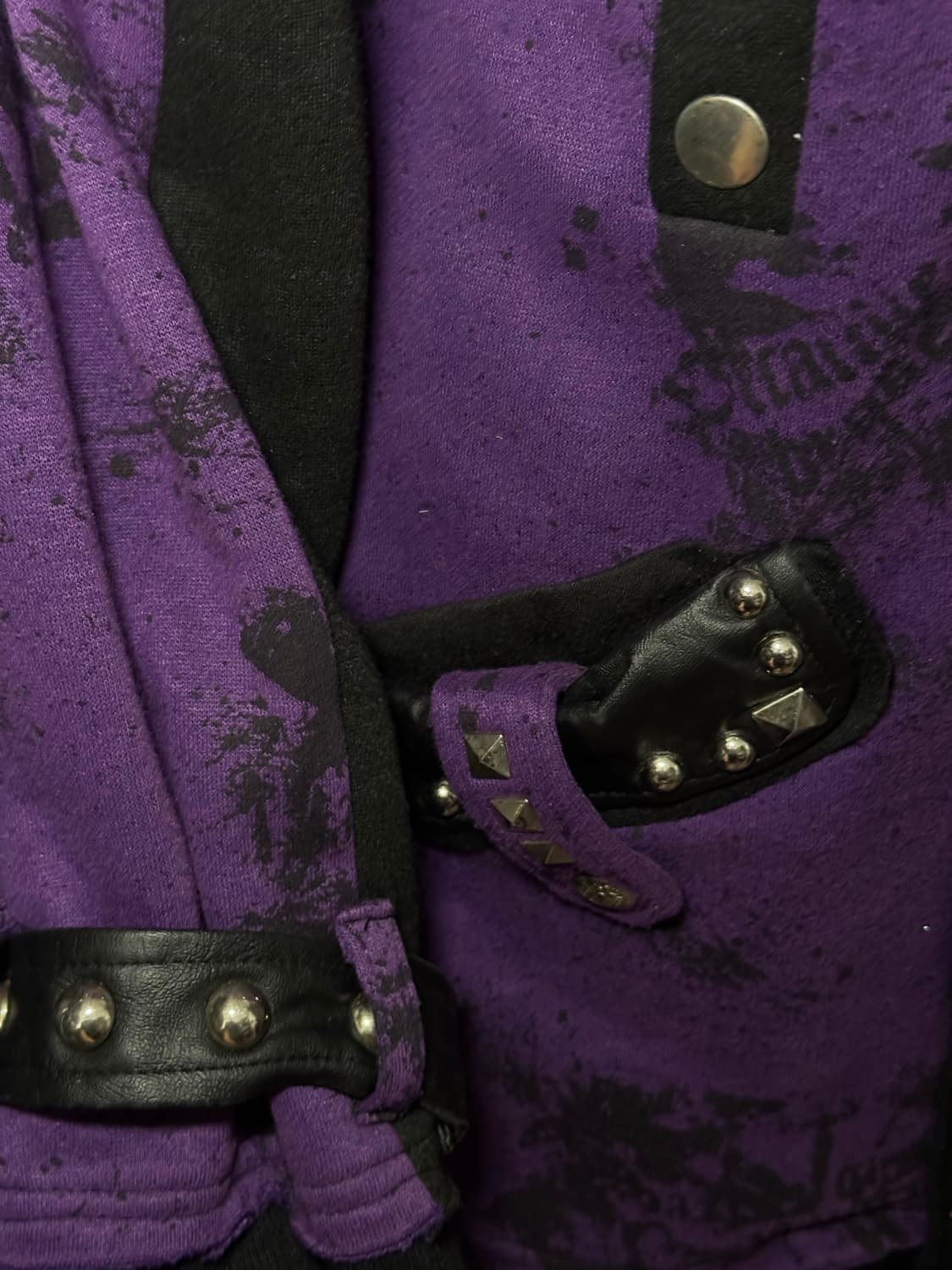 섹스팟리벤지 고스펑크 후드집업 자켓 상품이미지3