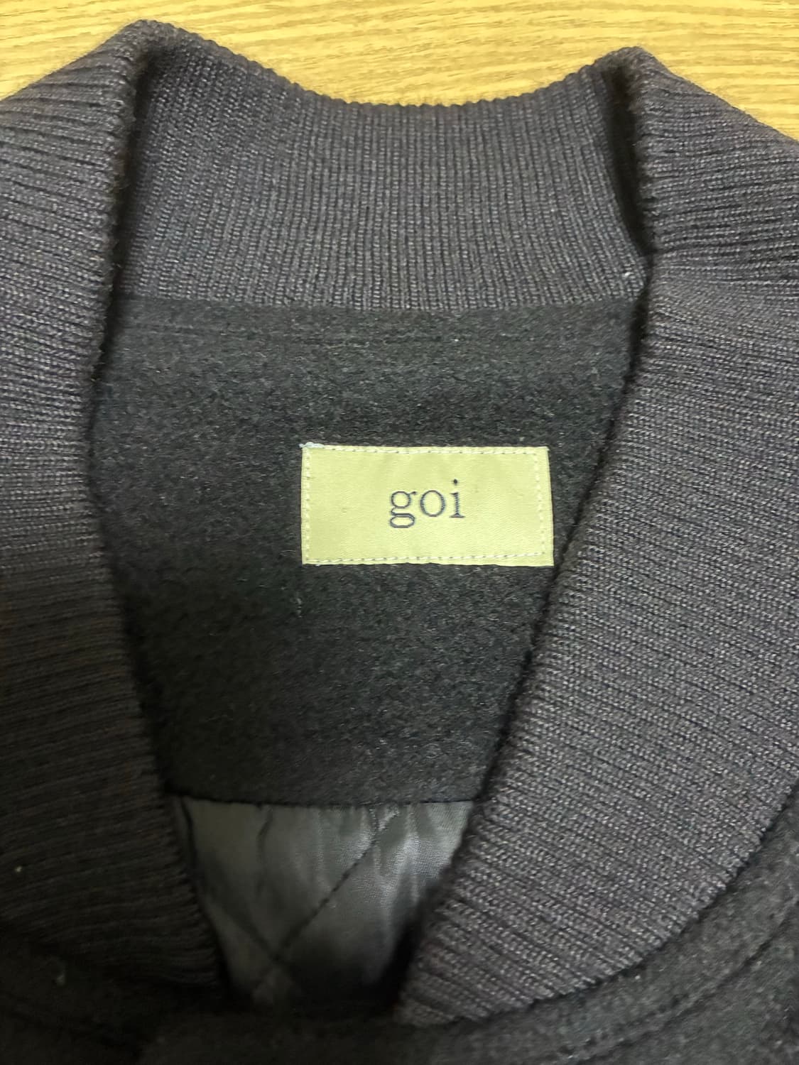 Goi 료 블루종 봄버자켓 상품이미지4
