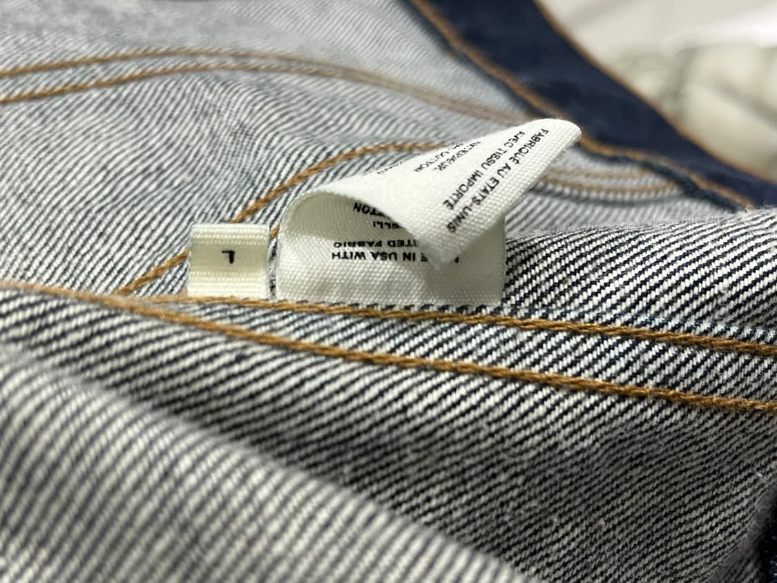 헬무트랭 1997 리에디션 스트라이프 데님 자켓 상품이미지8