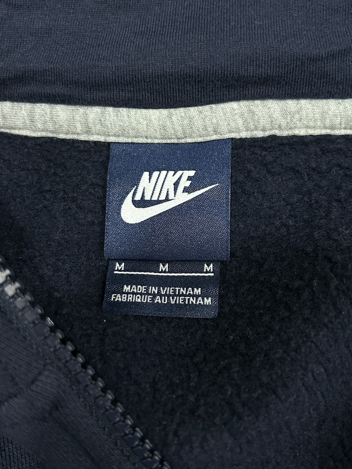 나이키 네이비 후드집업 M 약기모 상품이미지4
