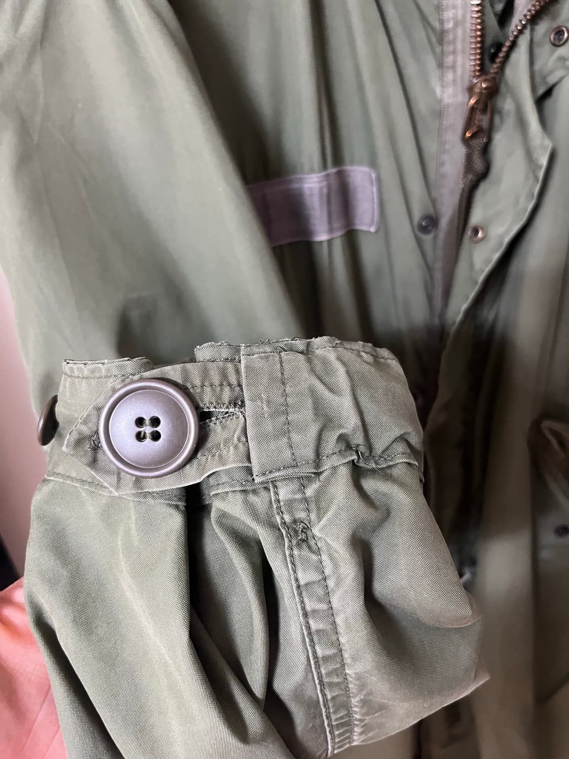 오리지널 US Army m-65 피쉬테일 파카 L 상품이미지6