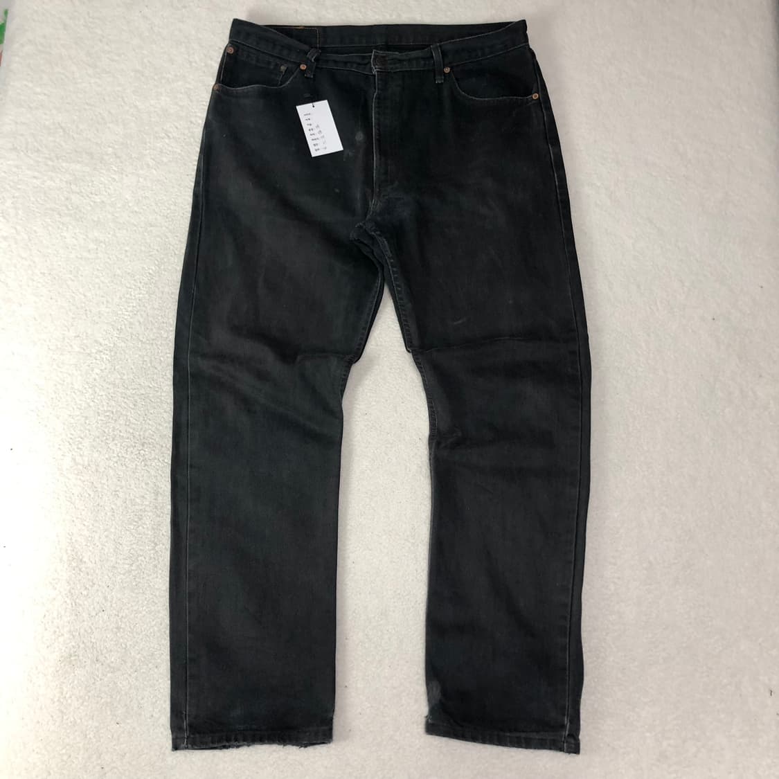 2000s 리바이스 505 흑청 데님팬츠  상품이미지1