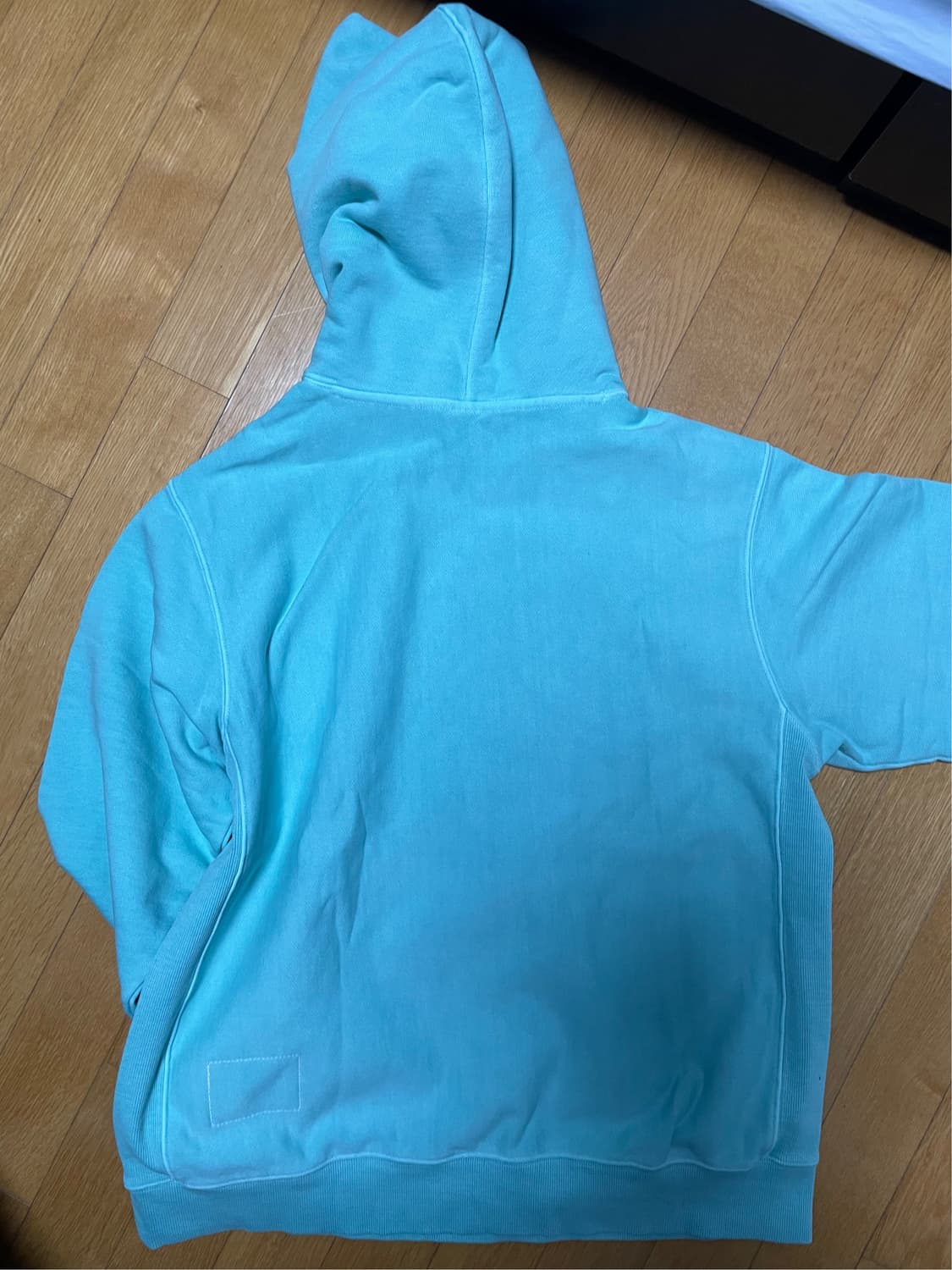 (새상품)카키스 오버다이드 후드 그린컬러 상품이미지2