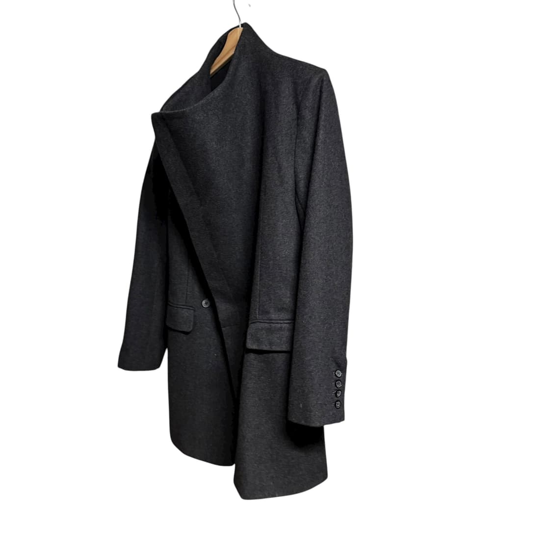 Neil Barrett asymmetric draped coat 상품이미지3
