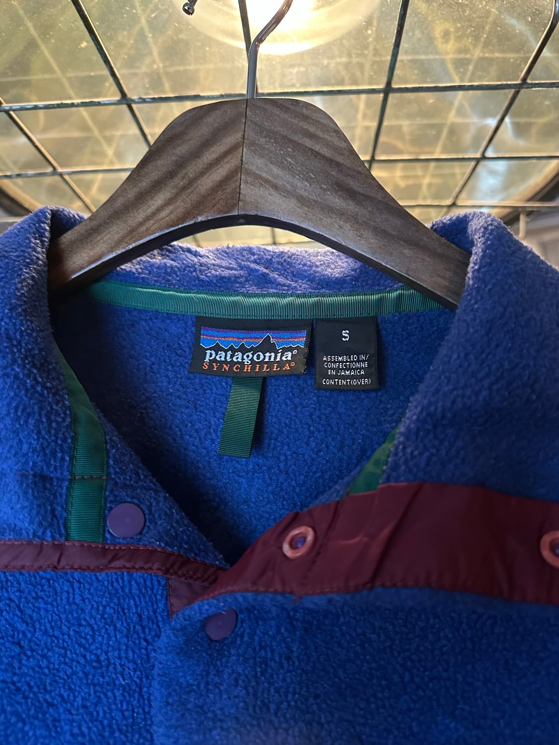 빈티지 파타고니아 신칠라 플리스 스냅티 상품이미지3