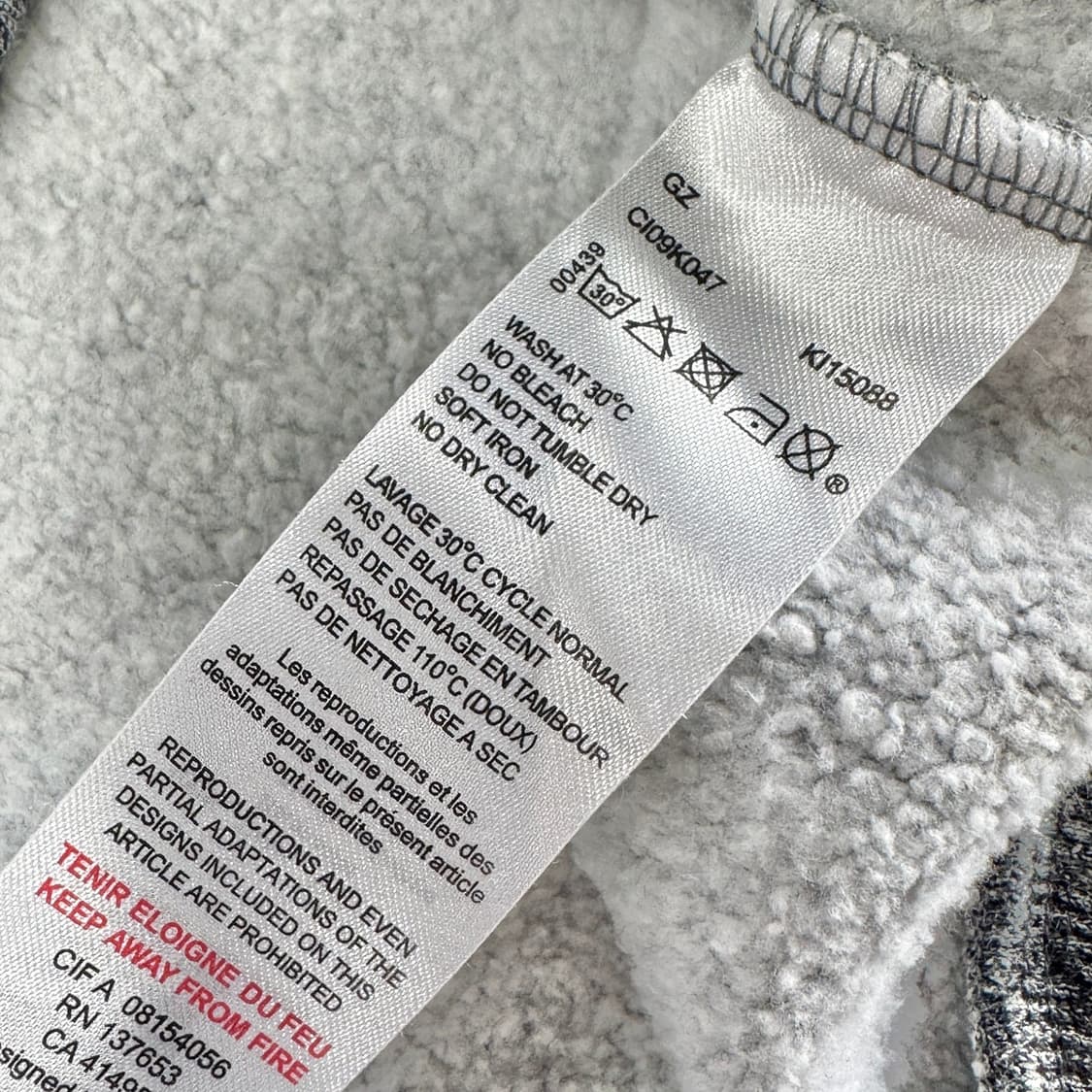 겐조 그래픽 로고 기모 맨투맨 상품이미지3