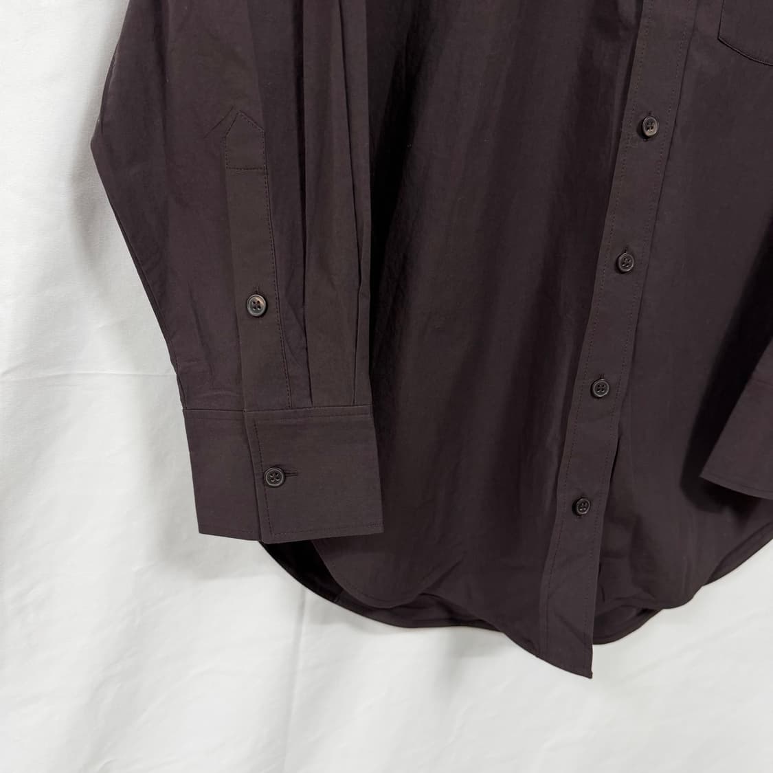 코스(COS) 오버핏 코튼 셔츠 (새상품) 상품이미지4