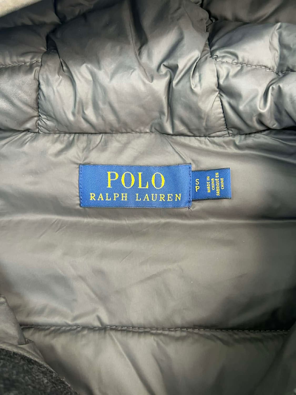 [S] 폴로 랄프로렌 울 다운 경량 후드 패딩 자켓 상품이미지4