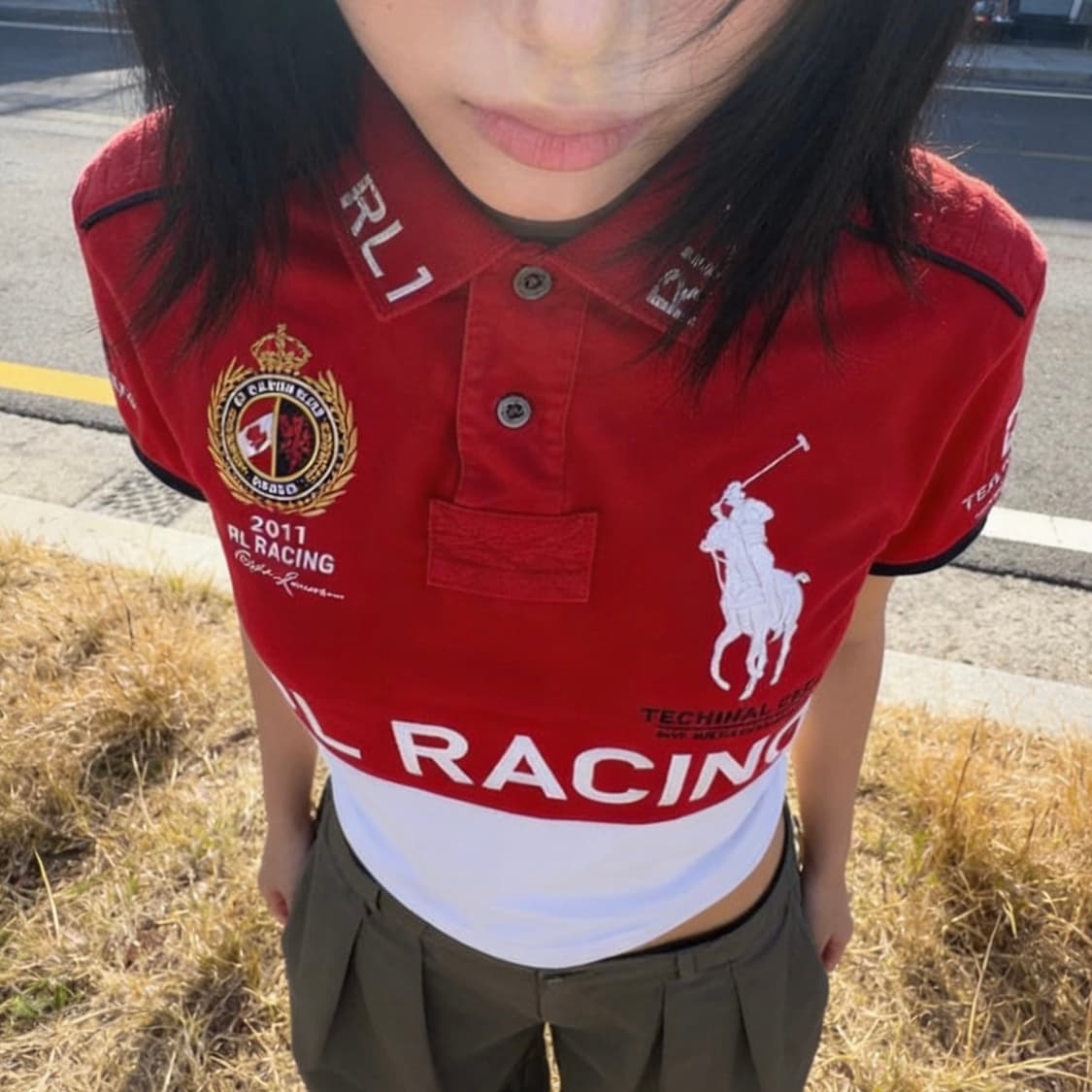 폴로 랄프로렌 RL 레이싱 캐나다 폴로셔츠 상품이미지1