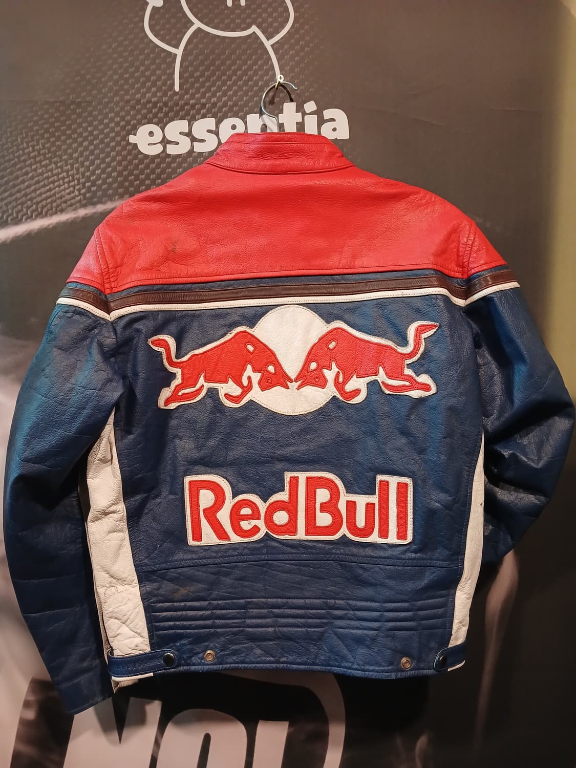 레드불 레더 레이싱 자켓 상품이미지5