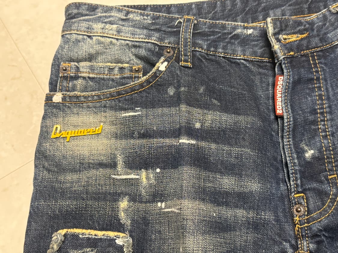 Dsquared2 Coal Miner biker Denim pants 상품이미지4