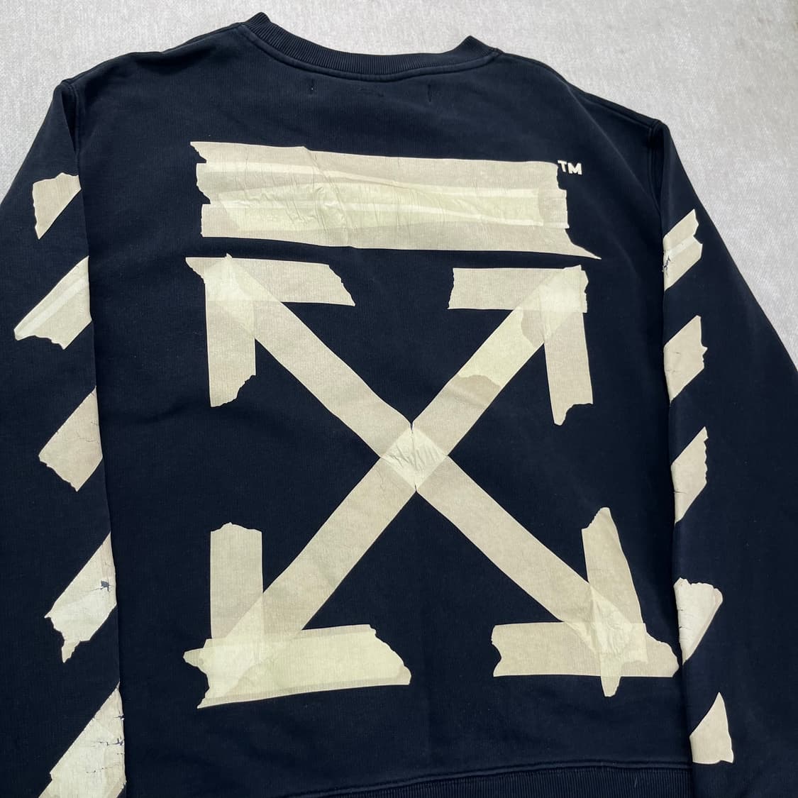 100 19f/w 오프화이트 lo 맨투맨 상품이미지7