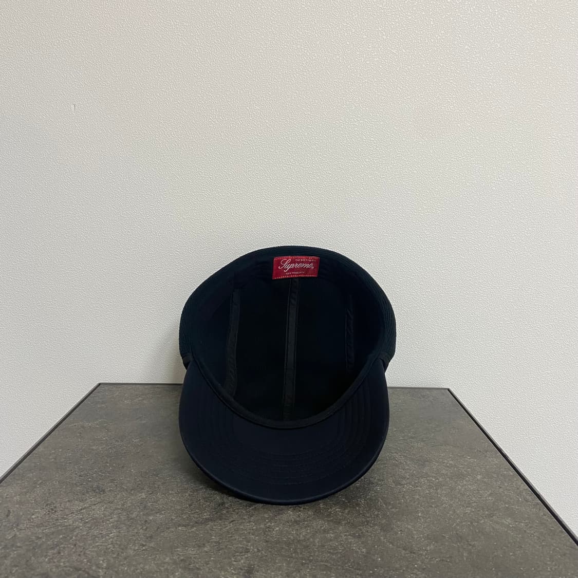 (OS) 슈프림 박스로고 이어플랩 캠프캡 모자 블랙 상품이미지5