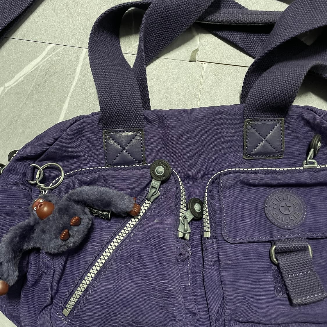 팔로워 특가 키플링 와투케 퍼플 미니 토트백 크로스백 가방 상품이미지3