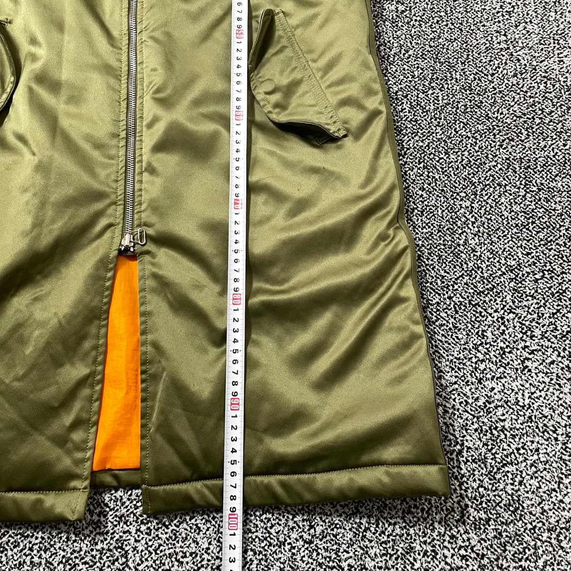 빈티지9. 아디다스 슈퍼스타 헤르조 봄버 롱 야상 자켓  상품이미지4