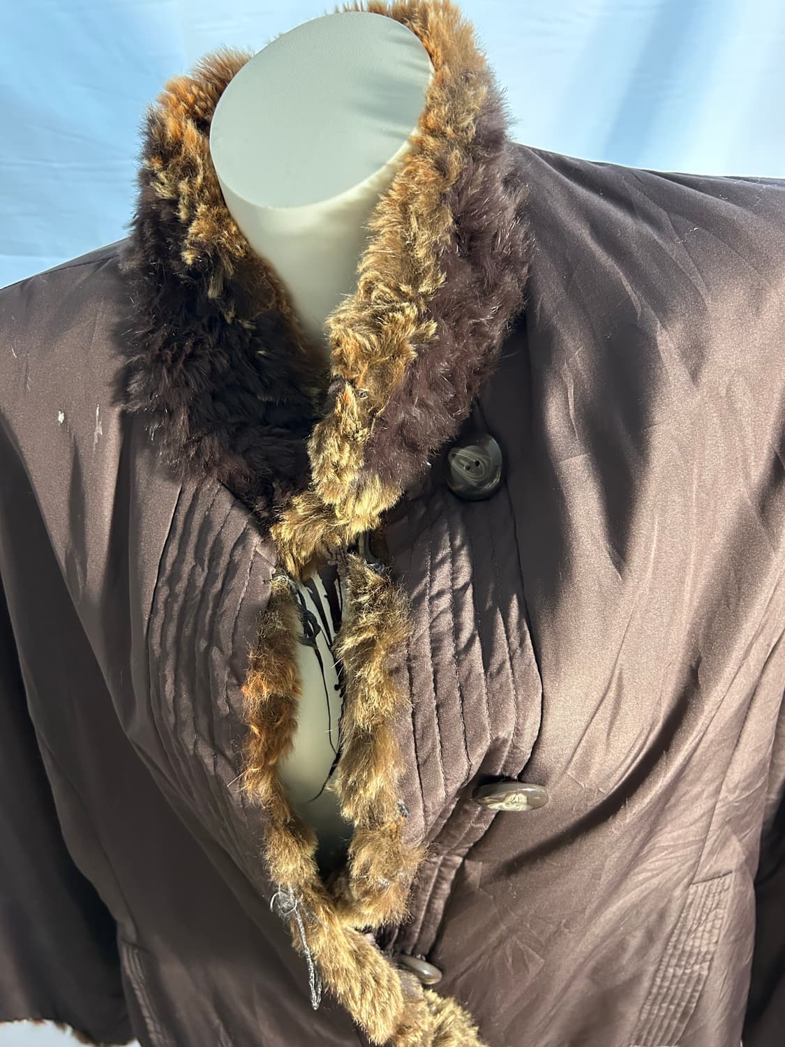 Gitanes shearling reversible fur jacket 상품이미지4