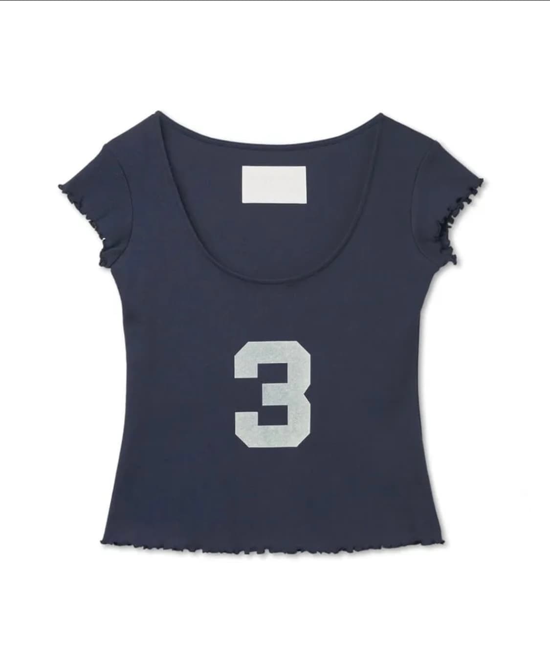 구매) 에스이오 스쿱넥 3 SCOOP NECK CAP SLEEVE TOP 상품이미지1