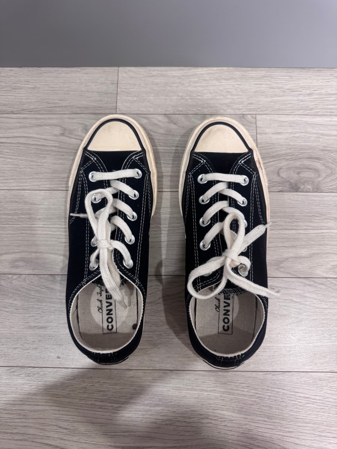 컨버스 척 70 클래식 블랙 로우 상품이미지2